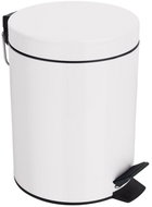 Spirella pedal bin Sydney, white, steel, 3 l - Rubbish Bin