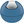 Tipping Bin Bowl, blue, plastic, 1 l