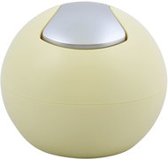 Spirella Mini Dumpster Bowl Matt, matt yellow, plastic, 1 l - Rubbish Bin