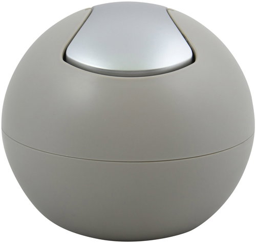 Spirella Mini Dumpster Bowl Matt, matt grey-brown, plastic, 1 l - Rubbish Bin - Main image