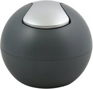 Spirella Mini Dumpster Bowl Matt, matt dark grey, plastic, 1 l - Rubbish Bin
