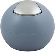 Spirella mini tipping bin Bowl Matt, fog blue, plastic, 1 l - Rubbish Bin