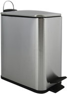 Spirella pedal bin Erik, brushed stainless steel, 5 l - Rubbish Bin