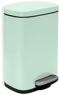 Spirella pedal bin Akira, matt ice green, steel, 5 l - Rubbish Bin