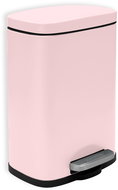 Spirella pedal bin Akira, matt pink, steel, 5 L - Rubbish Bin