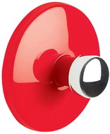 Spirella self-adhesive hook BOWL, red, ABS, diameter 50 mm - Hooks