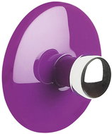 Spirella self-adhesive hook BOWL, purple, ABS, diameter 50 mm - Hooks