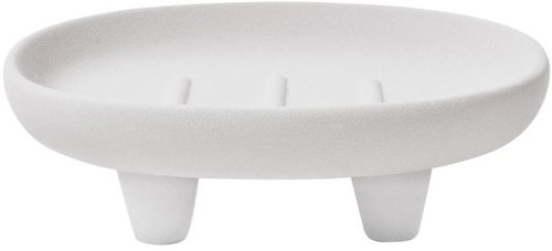 Spirella Ceramic soap dish ORGANIC, mat white - Soap Dish - Main image