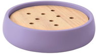 Spirella Polyresin soap dispenser SVEN, matt lavender - Soap Dish