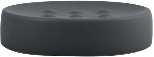 Spirella Ceramic soap dish TUBE-Matt, matt dark grey - Soap Dish - Main image