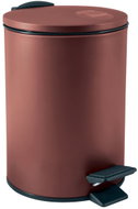 Spirella Pedálový odpadkový koš Adelar, burgundy, ocel, 3 l - Rubbish Bin