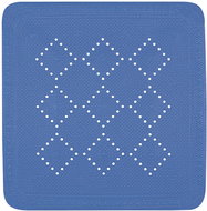 Spirella anti-slip shower mat Alaska, blue, PVC, 55 × 55 cm - Non Slip Bath Mat