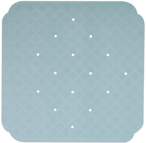 Spirella non-slip shower mat Ruby, cold blue, 53 × 53 cm - Non Slip Bath Mat - Main image