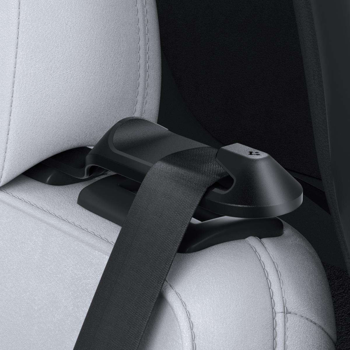 Spigen Tesla Tesla hátsó ülés biztonsági öv tartó Fekete Tesla Model Y