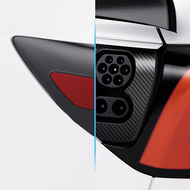 Spigen Teslá Protective Film a Wrap Set for Charge Port (EU) carbonTesla Model Y/3 - Príslušenstvo do auta