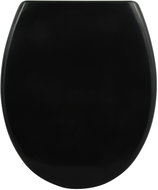 Spirella černé WC prkénko Easy Clip, duroplast Thermodur - Toilet Seat