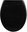 Easy Clip Toilet Seat, Black, Duroplast Thermodur