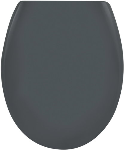Spirella Easy Clip Duroplast Thermodur WC Seat, Grey - Toilet Seat - Main image