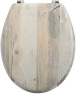 MSV WC prkénko OMBO, vzhled dřeva - Toilet Seat