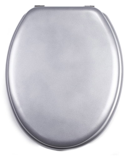 MSV WC prkénko CLEO, stříbrné Main image MSV WC prkénko CLEO, stříbrné - Toilet Seat - Main image