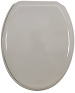 MSV WC prkénko CLEO, šedo-stříbrné - Toilet Seat