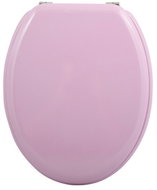 MSV WC prkénko CLEO, pudrově růžové - Toilet Seat