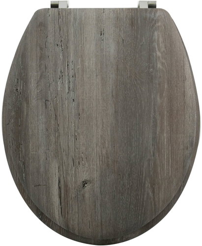 MSV WC prkénko Blue Ridge, vzhled tmavého dřeva - Toilet Seat - Main image
