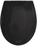 Spirella WC prkénko Brooke, černé - Toilet Seat