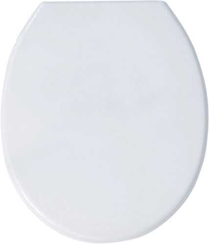 MSV WC prkénko, bílé, plastové panty - Toilet Seat - Main image