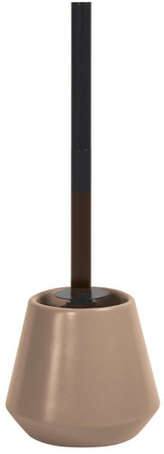 Spirella JOSHUA with ceramic container, matt cappuccino - Toilet Brush - Main image