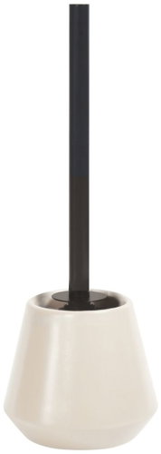 Spirella JOSHUA with ceramic container, matt white ecru - Toilet Brush - Main image
