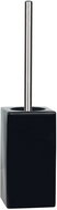 Spirella toilet brush QUADRO, with black ceramic bowl - Toilet Brush