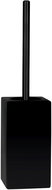 Spirella toilet brush QUADRO-MATT, with mat black, ceramic bowl and handle - Toilet Brush