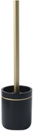 Spirella toilet brush BLY, black-gold, polyresin - Toilet Brush