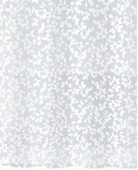 Spirella shower curtain BLATT, plant motif, grey-white, PEVA, 180 × 200 cm - Shower Curtain