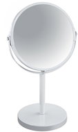 Spirella cosmetic magnifying mirror Sydney, white steel, with stand - Makeup Mirror