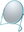Cosmetic magnifying mirror Akira, fog blue, steel