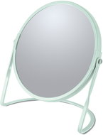 Spirella Cosmetic Magnifying Mirror Akira, matt ice green, steel - Makeup Mirror