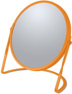 Spirella cosmetic magnifying mirror Akira, matt orange, steel - Makeup Mirror
