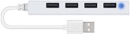 Speedlink SNAPPY SLIM USB Hub, 4-Port, USB 2.0, Passive, fehér - USB Hub