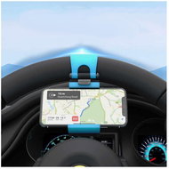 iTrade Mobile phone holder for steering wheel - BLUE - Phone holder