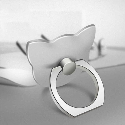 Smart Ring Type: cat - silver - Phone holder - Main image