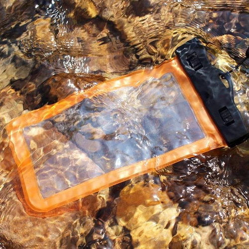 Universal waterproof case Color: Orange - Waterproof Case - Main image