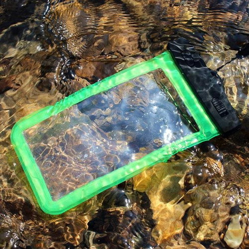 Universal waterproof case Color: Green - Waterproof Case - Main image