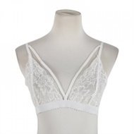 Sheerly Size: white L - Bra