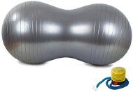 Verk 14285 Gymnastický míč 45 × 90 cm s pumpičkou, stříbrný - Gym Ball