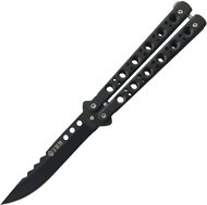 JKR Butterfly, 10 cm, velvet, black - Butterfly Knife