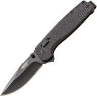 JKR Closing knife, 7,8 cm, ABS, Axis lock, black - Pocket Knife