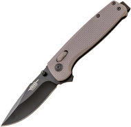 JKR Closing knife, 7,8 cm, ABS, Axis lock, grey - Pocket Knife