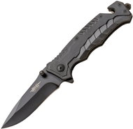JKR Closing knife, 8,8 cm, ABS, black - Pocket Knife